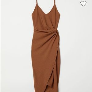 HM Draped Wrap Front Dress